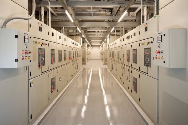 Industrial switchgear room in a Nigerian factory, guide to electrical maintenance